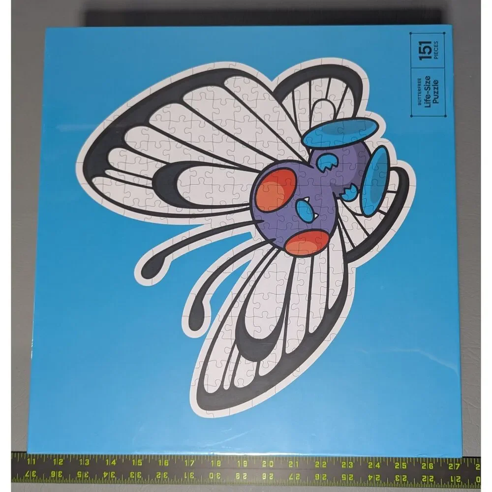NEW - Pokemon Butterfree Life Size 151 Piece Puzzle Target Exclusive 3 FT Sealed